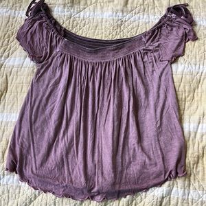 off-the-shoulder top